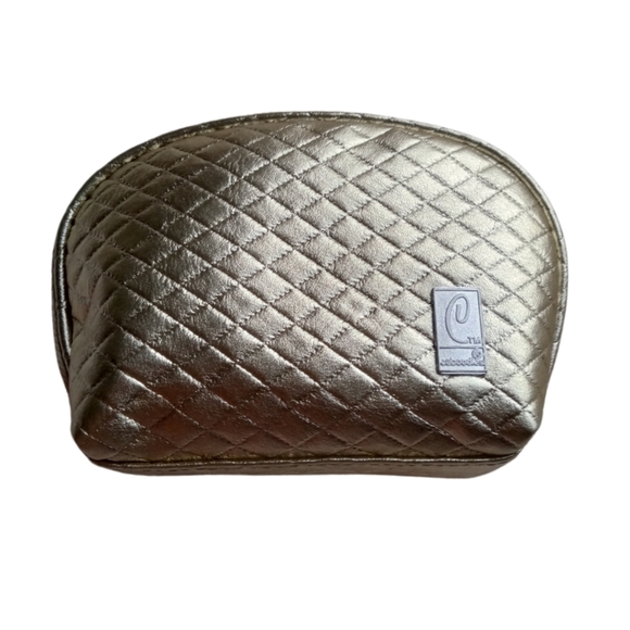 CABOODLES Gold Cosmetics Bag - Picture 1 of 2